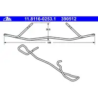 Feder Bremssattel Ate 11.8116-0253.1 für Mercedes Benz für Mercedes Benz