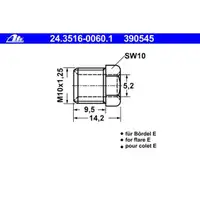 ATE 24.3516-0060.1 Ueberwurfschraube