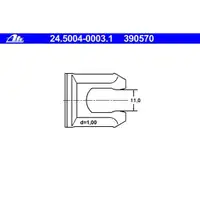 ATE 24.5004-0003.1 Schlauchhalter