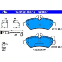 ATE 13.0460-3837.2 Belagsatz