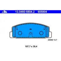 ATE 13.0460-5804.2 Belagsatz