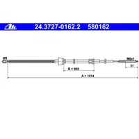 ATE 24.3727-0162.2 Bremsseil