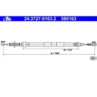 ATE 24.3727-0163.2 Bremsseil
