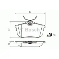 BOSCH 0 986 494 506 Bremsbelag