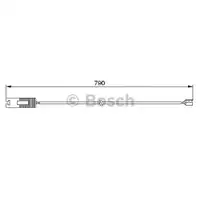 BOSCH 1 987 474 926 Warnkontakt, Bremsbelagverschleiß für BMW