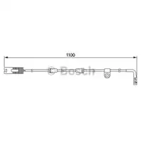 BOSCH 1 987 474 942 Warnkontakt, Bremsbelagverschleiß