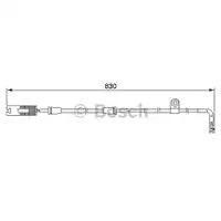 BOSCH 1 987 474 958 Warnkontakt, Bremsbelagverschleiß für BMW