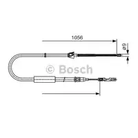 BOSCH 1 987 482 125 Seilzug, Feststellbremse
