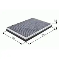 BOSCH 1 987 432 084 Filter, Innenraumluft M 2084