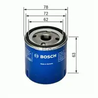 BOSCH 0 451 103 141 Ölfilter P 3141
