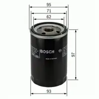 BOSCH 0 986 452 003 Ölfilter P2003