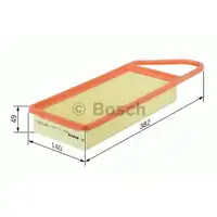 Luftfilter Bosch 1 457 433 076 für Citroën für Ford für Mazda für Peugeot
