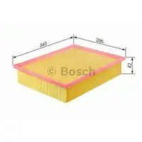 Luftfilter Bosch 1 457 433 740 für Gmc für Opel für Vauxhall für Chevrolet