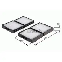 Filter Innenraumluft Bosch 1 987 432 117 für Mazda Für Fahrzeuge Mit Klimaanlage