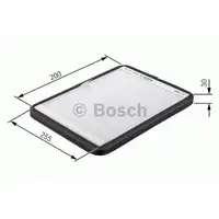 BOSCH 1 987 432 354 Filter, Innenraumluft R2354