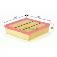 BOSCH F 026 400 049 Luftfilter S0049