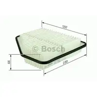 BOSCH F 026 400 098 Luftfilter S 0098