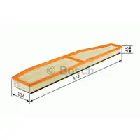 Luftfilter Bosch F 026 400 147 für Bmw