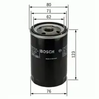 Ölfilter Bosch 0 451 103 086 für Audi für Bmw für Daf für Gmc für Opel für Seat