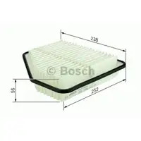 BOSCH F 026 400 188 Luftfilter S0188