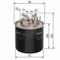 BOSCH 0 450 906 459 Kraftstofffilter N6459
