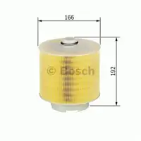 BOSCH F 026 400 028 Luftfilter S 0028