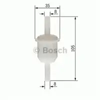BOSCH 0 450 904 058 Kraftstofffilter F4058