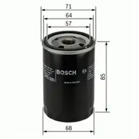 BOSCH 0 451 103 272 Ölfilter P3272