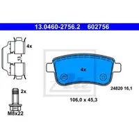 ATE 13.0460-2756.2 Belagsatz