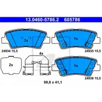 ATE 13.0460-5786.2 Belagsatz