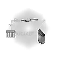 BUGIAD 86604 Ladeluftschlauch