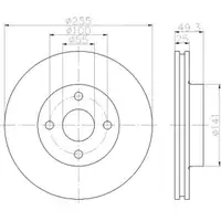 TEXTAR 92125803 Bremsscheiben 2 Stück TOYOTA
