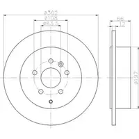 TEXTAR 92162703 Bremsscheiben 2 Stück LAND ROVER