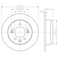 TEXTAR 92161703 Bremsscheiben 2 Stück KIA
