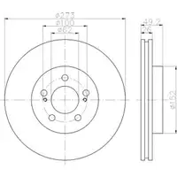 TEXTAR 92163703 Bremsscheiben 2 Stück TOYOTA