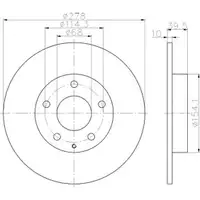 TEXTAR 92254703 Bremsscheiben 2 Stück MAZDA