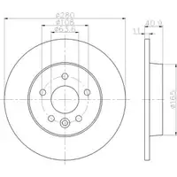 TEXTAR 92255603 Bremsscheiben 2 Stück VOLVO
