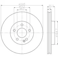 TEXTAR 92254803 Bremsscheiben 2 Stück vorne für MERCEDES-BENZ