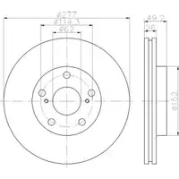 TEXTAR 92257703 Bremsscheiben 2 Stück TOYOTA
