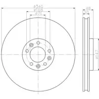 TEXTAR 92256003 Bremsscheiben 2 Stück PEUGEOT