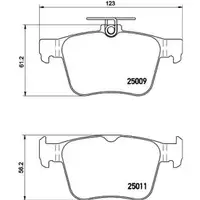 Textar Bremsenset Scheiben Ø300 voll Beläge hinten Audi VW Seat Skoda