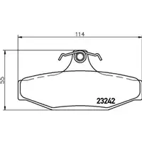 TEXTAR 2324204 PKW SBB