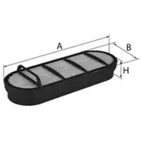 MANN-FILTER CF 30 100 Sekundaerluftfilter