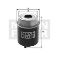 MANN-FILTER WK 8156 Kraftstoffilter