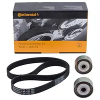 CONTINENTAL CTAM 6PK1125K1 Keilrippenriemen Kit