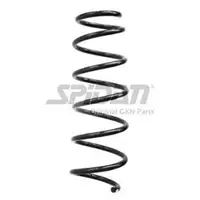 2x Spidan Fahrwerksfeder 86989 Vorderachse Citroen Fiat Peugeot
