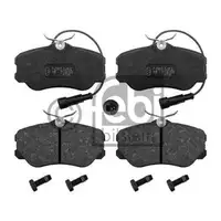 FEBI BILSTEIN 116004 Bremsbelagsatz für ALFA