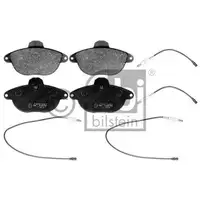 FEBI BILSTEIN 116037 Bremsbelagsatz für CITROËN