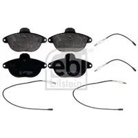 FEBI BILSTEIN 116037 Bremsbelagsatz für CITROËN