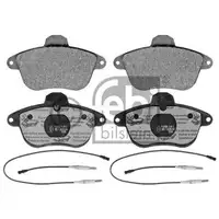 FEBI BILSTEIN 116038 Bremsbelagsatz für CITROËN, RENAULT